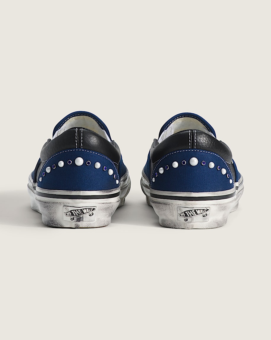 Premium Classic SlipOn Shoe VANS Indigo Blue ALT3