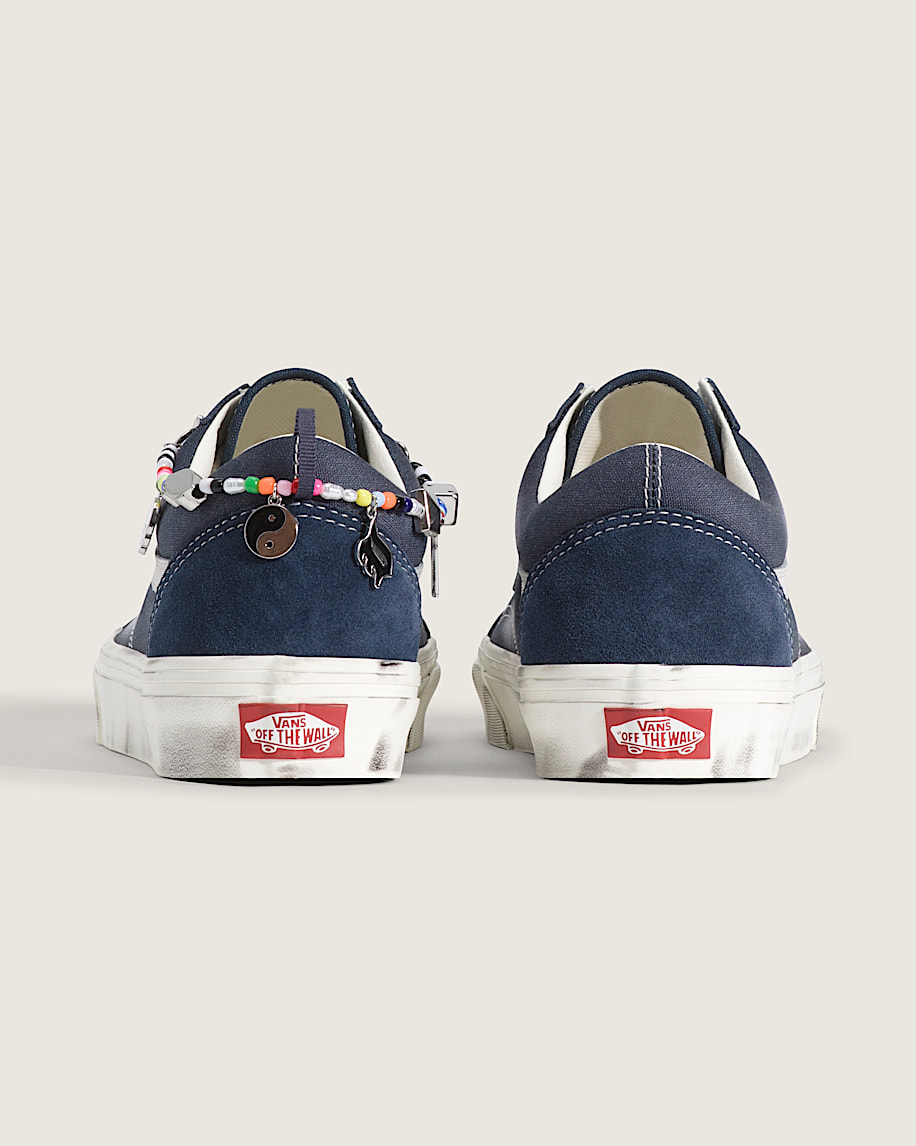 Old Skool Shoe VANS Parisian Night Blue ALT3