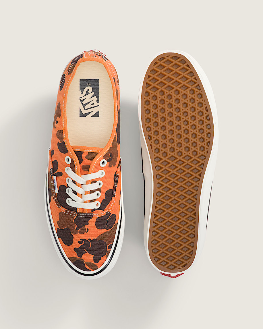 Premium Authentic Shoe VANS Duck Camo Orange ALT2