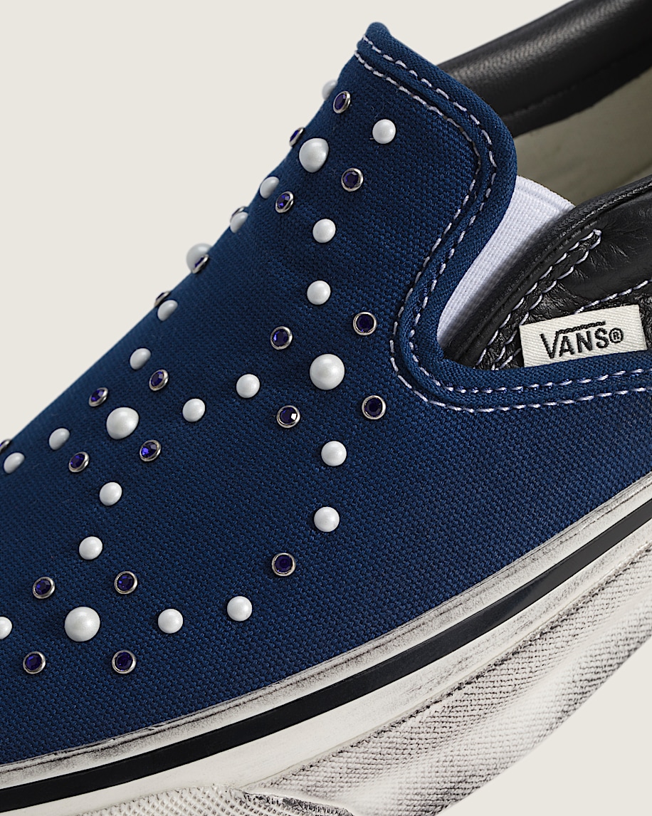 Premium Classic SlipOn Shoe VANS Indigo Blue ALT4