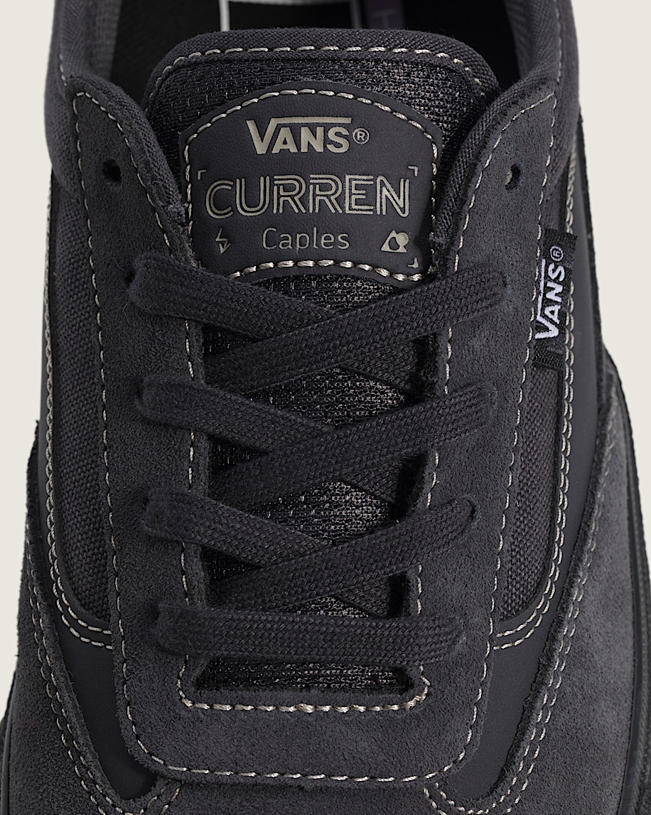 Skate Curren Caples Shoe VANS Charcoal Grey  Black ALT6