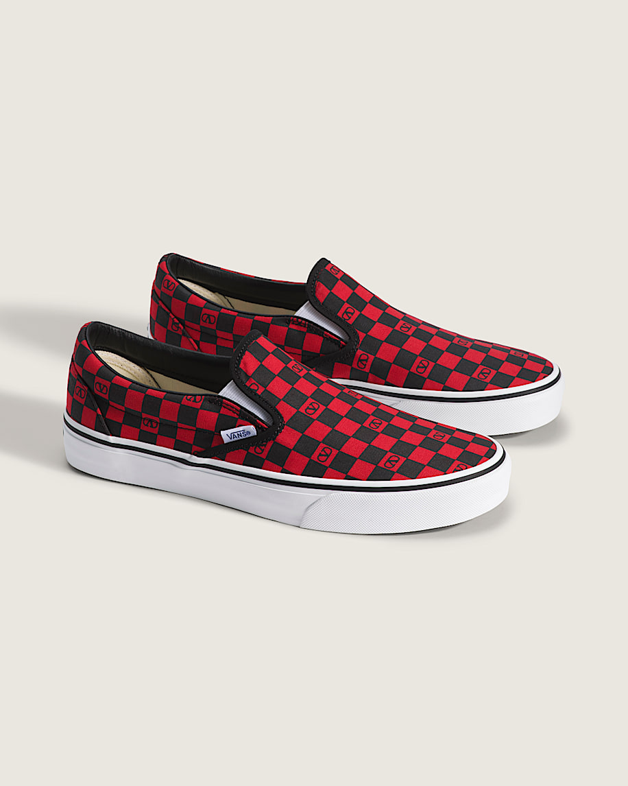Valentino Garavani and Vans Classic Slip-On Checkerboard - 2