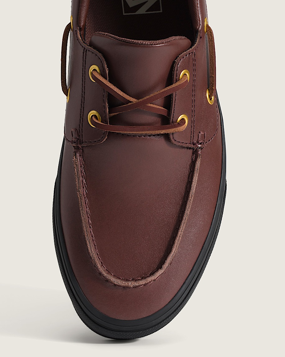 2Eyelet Boat Shoe VANS Rum Raisin Purple ALT4