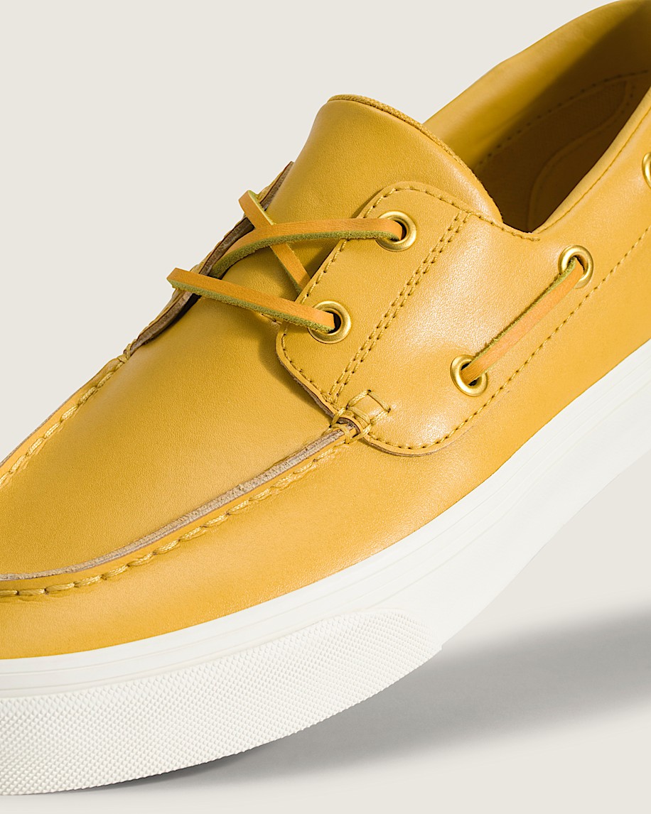 2Eyelet Boat Shoe VANS Spicy Mustard Yellow ALT4