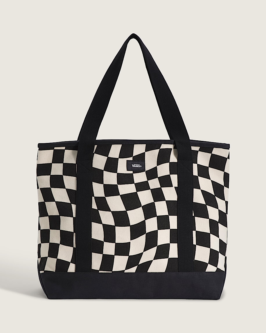 Pergs Checkerboard Tote Bag VANS Marshmallow White HERO