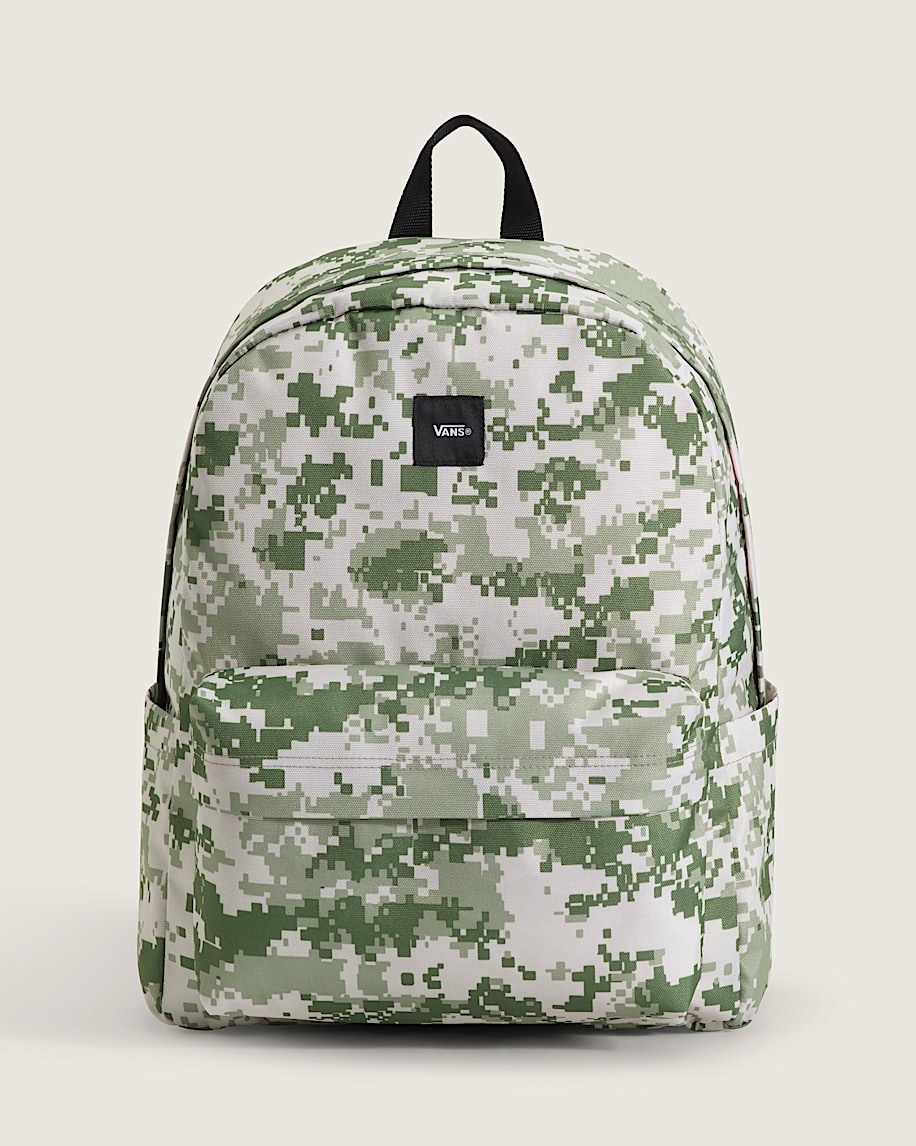 Old Skool Backpack VANS Neutral Olive Green  Marshmallow White HERO