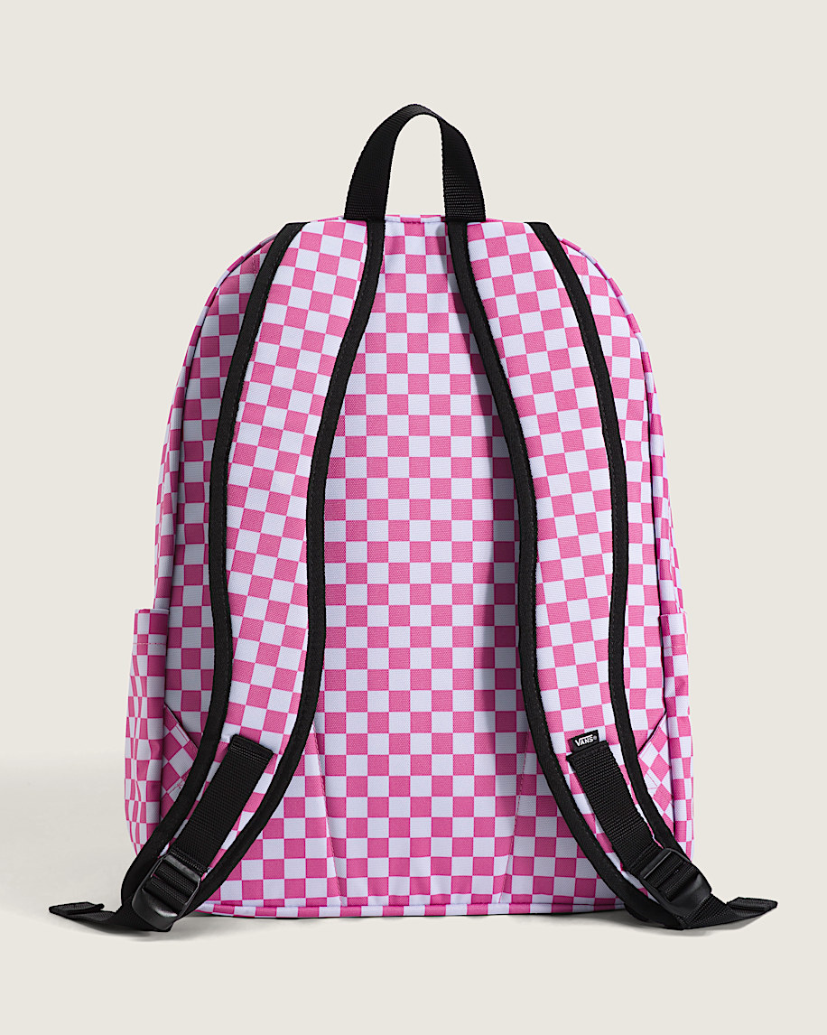 Old Skool Checkerboard Backpack VANS Fizz Pink ALT6