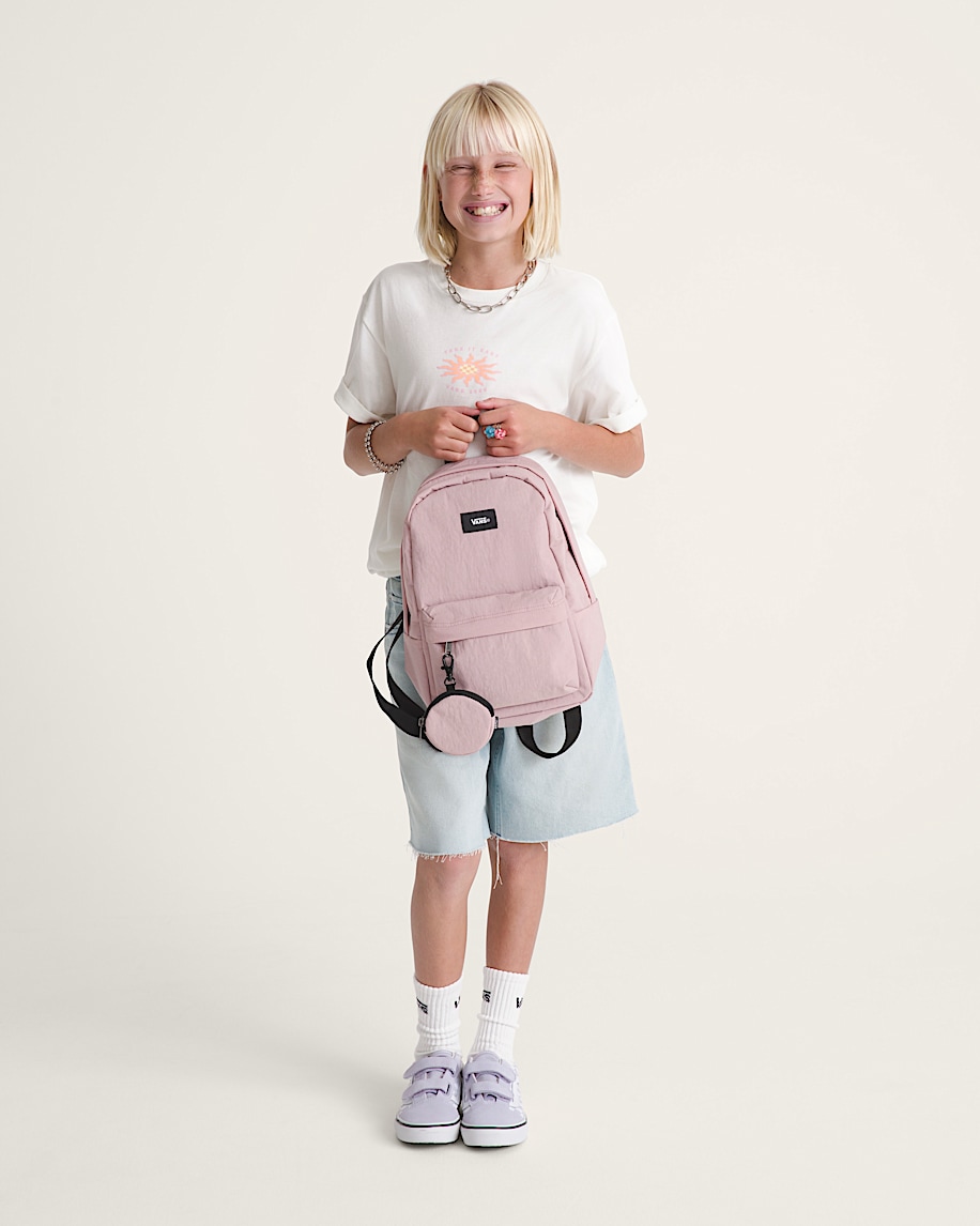 Old Skool Mini Backpack VANS Misty Mauve Pink ALT4