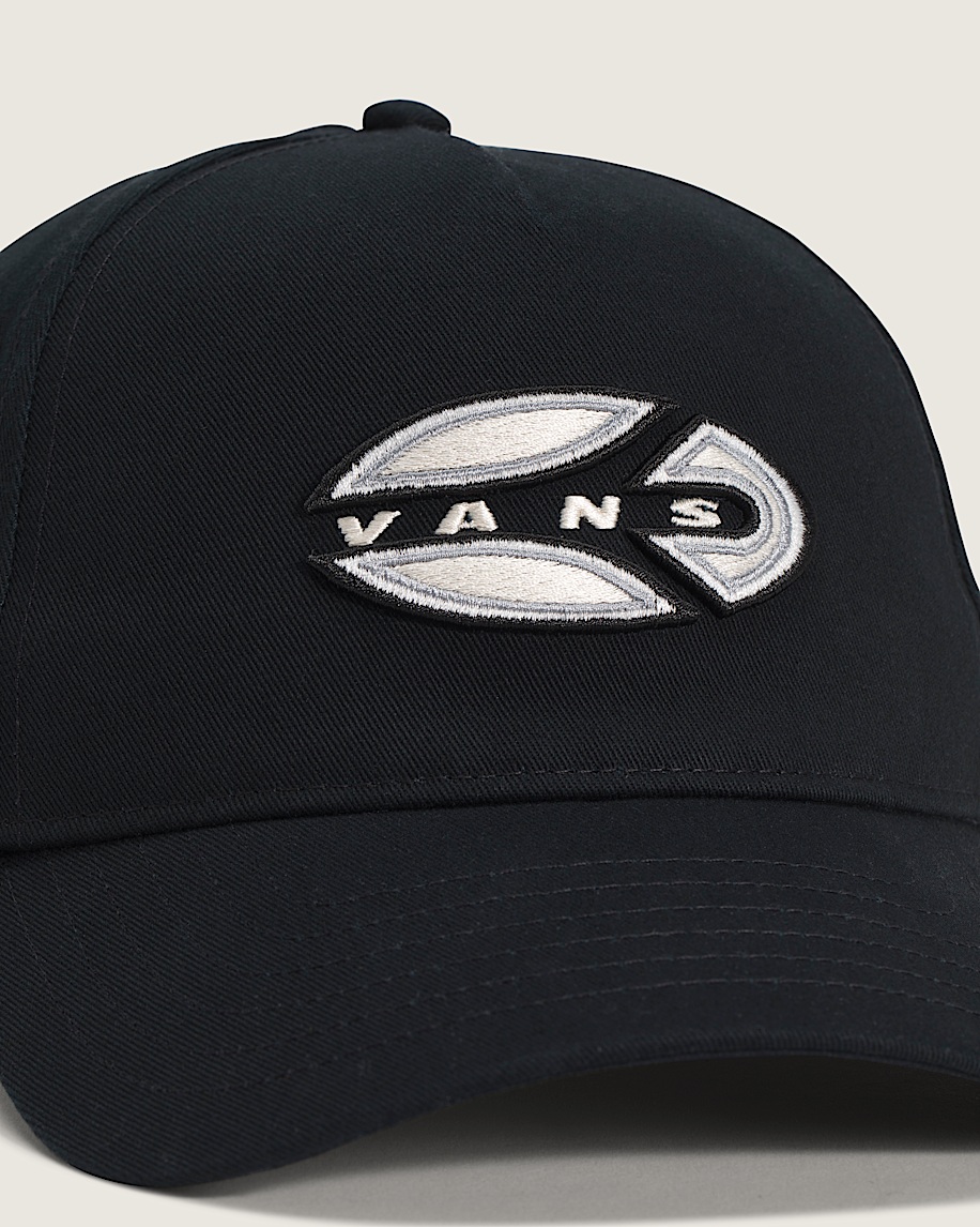 Oval Blaster Snapback Hat VANS Black ALT1