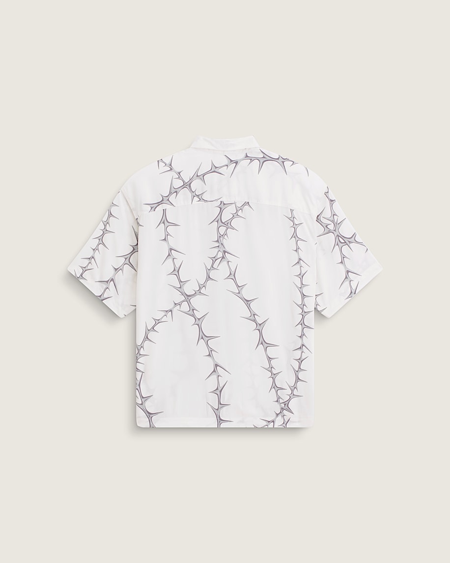 Van Doren Printed Camp TShirt VANS White ALT1