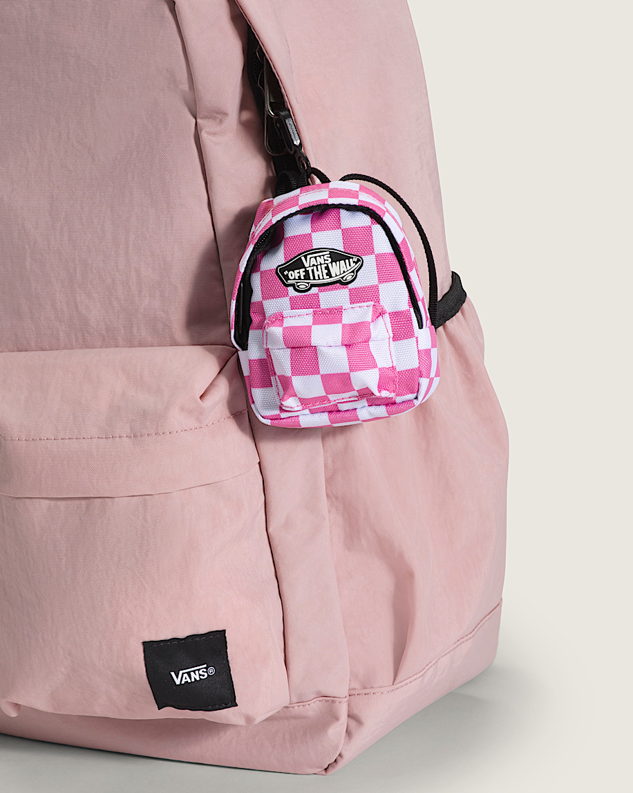Checkerboard Micro Old Skool Backpack VANS Fizz Pink ALT1