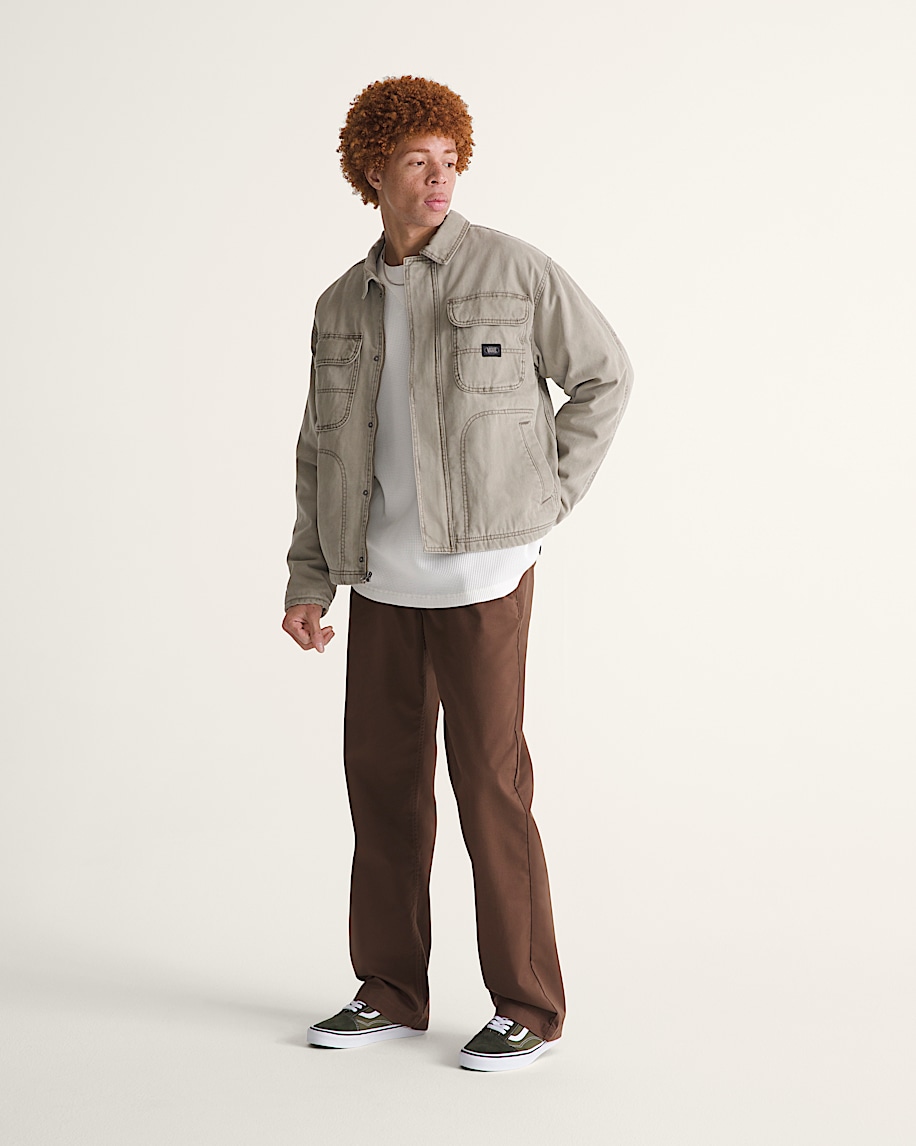 Umber Pigment Canvas Jacket - 5