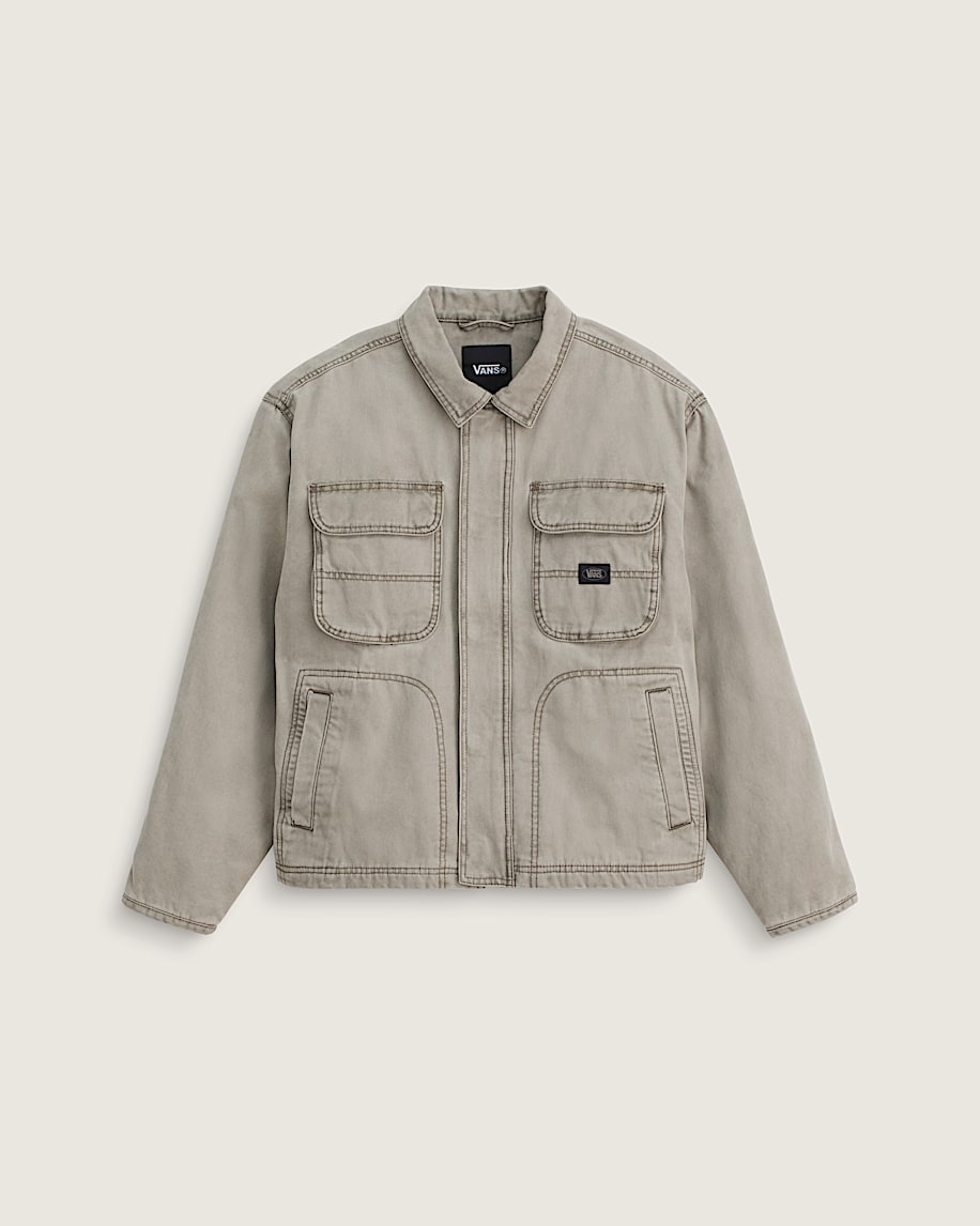 Umber Pigment Canvas Jacket - 1