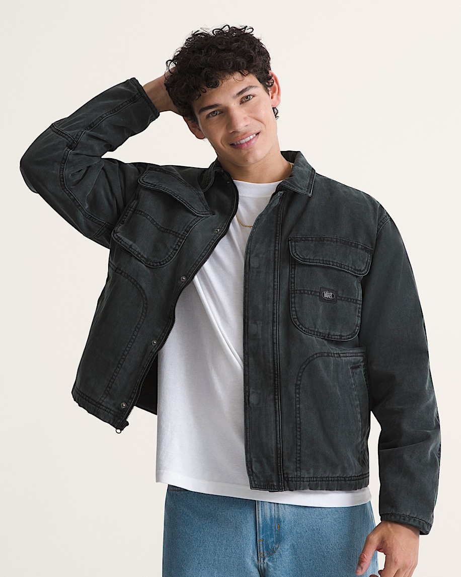 Umber Pigment Canvas Jacket - 3