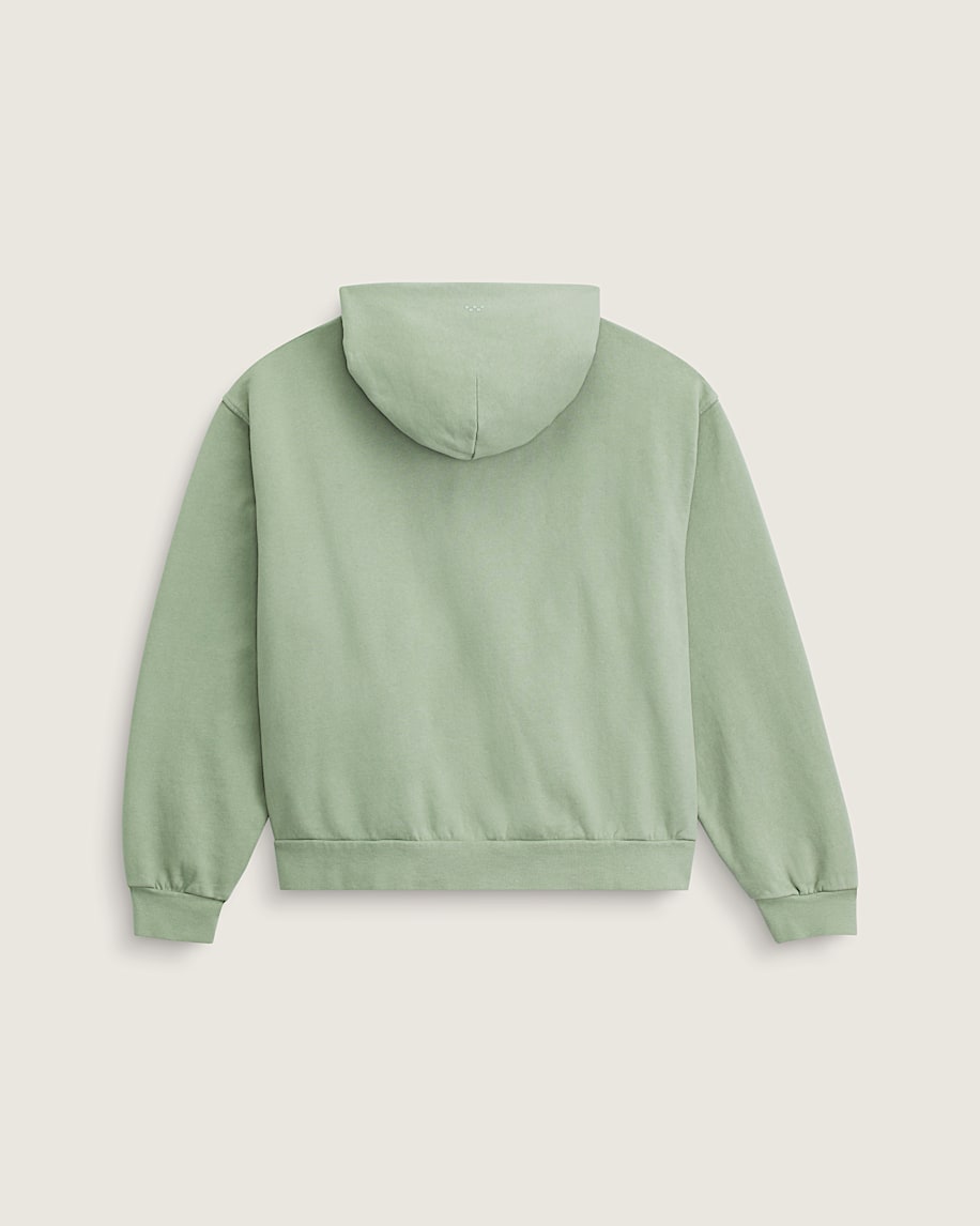 Premium Zip Hoodie VANS Grey Olive Green ALT1