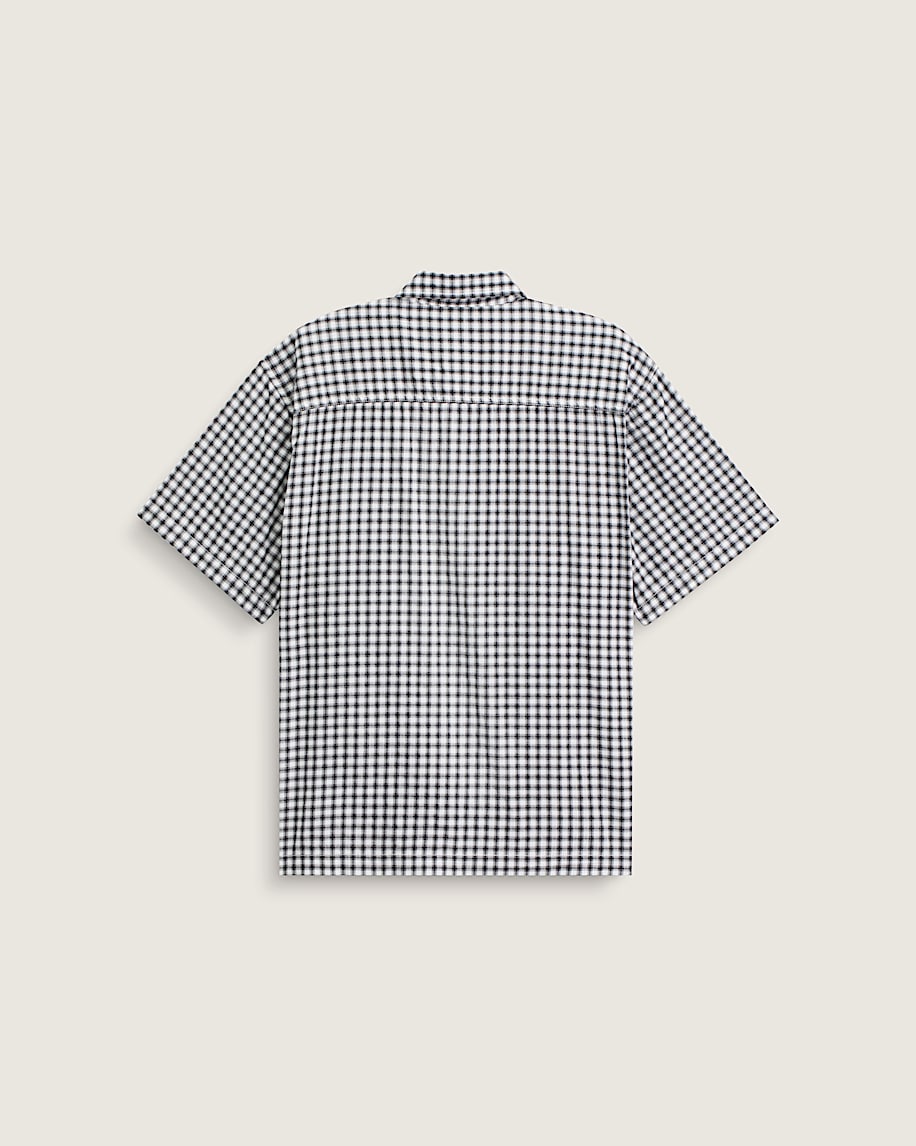 Larkspur Mini Plaid Shirt VANS White  Black ALT1