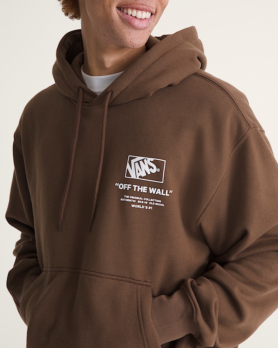Stacked Hi Pullover Hoodie VANS Vintage Cocoa Brown ALT4