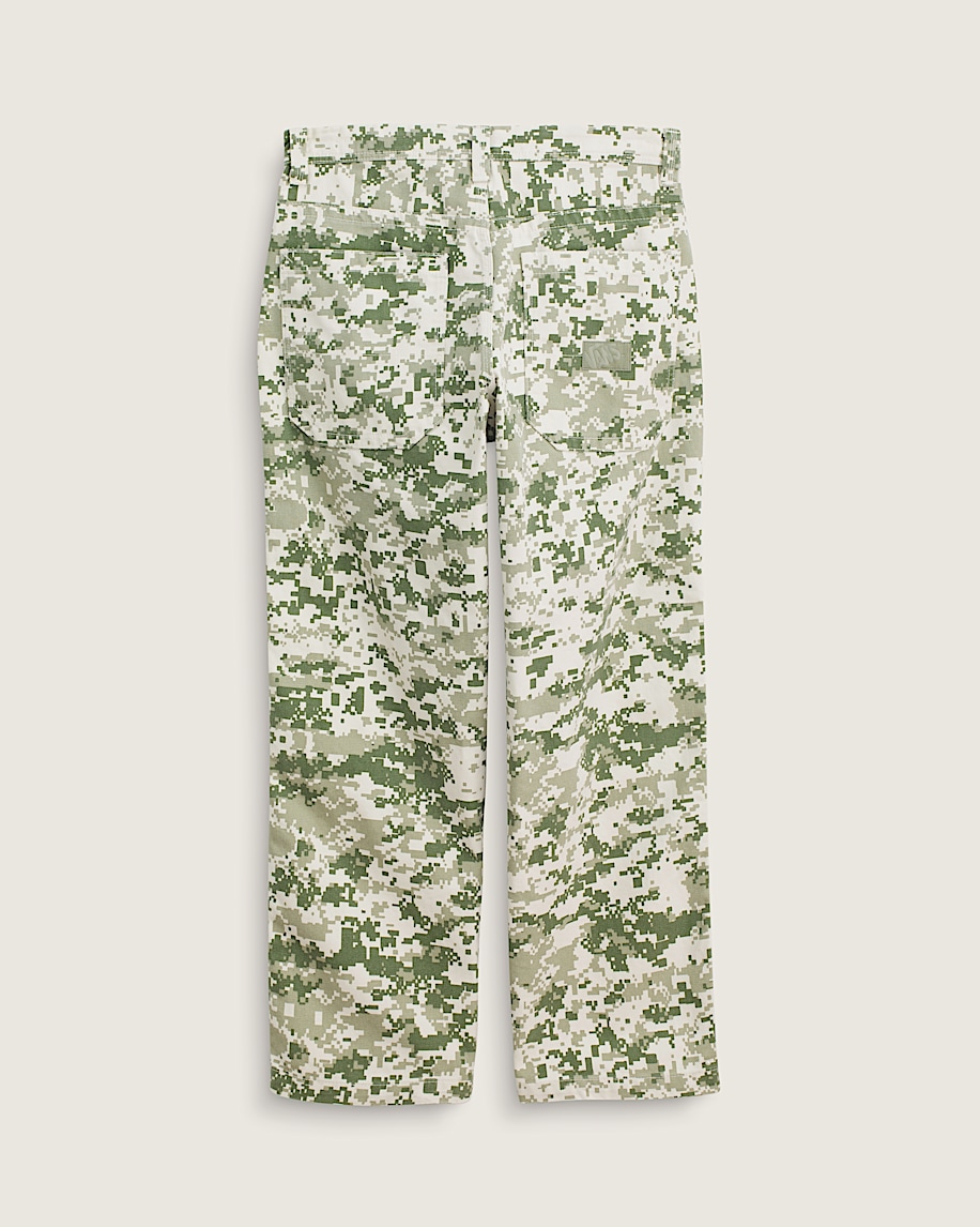 Premium Chore Canvas Pants VANS Digi Camo Green ALT1