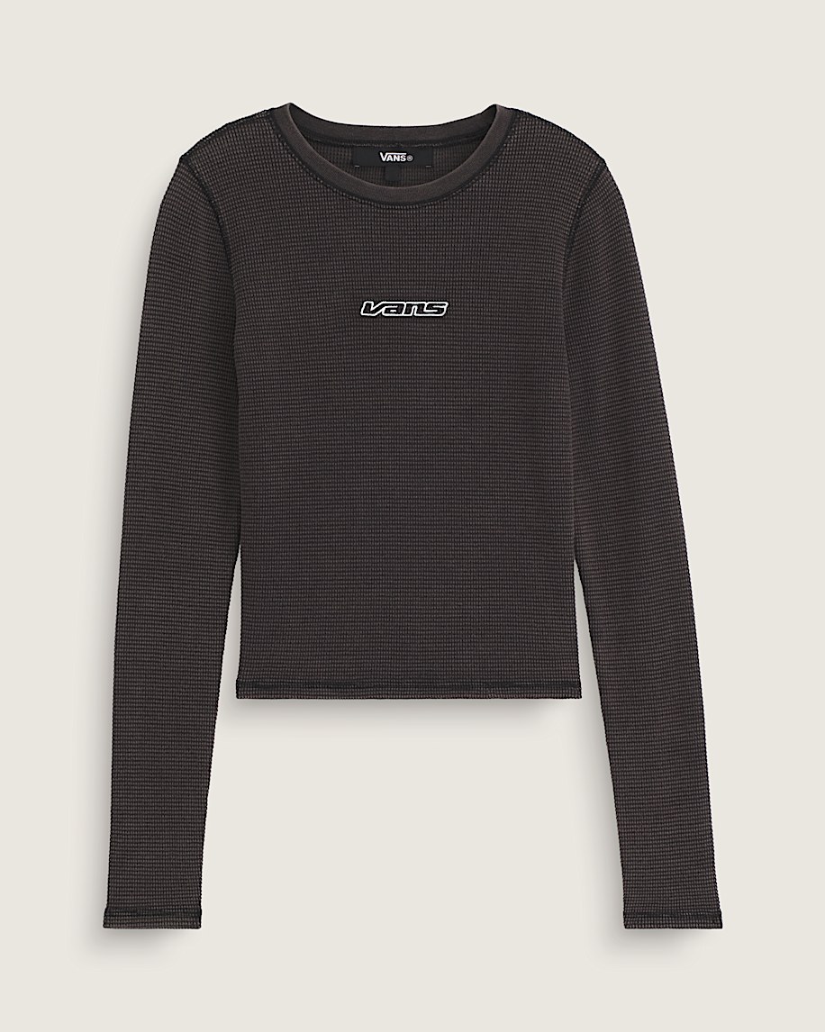 Teri Waffle Long Sleeve Shirt - 1