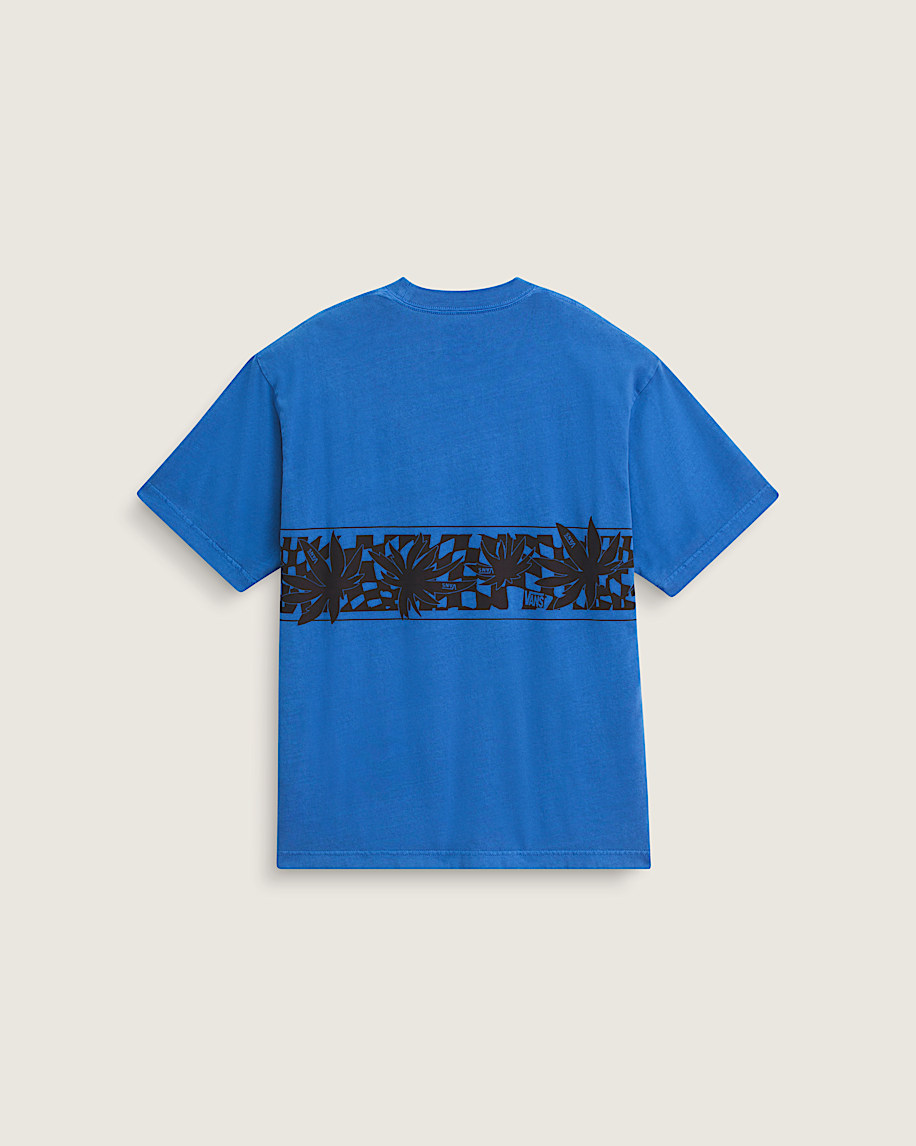Palm Leaf TShirt VANS Royal Cobalt Blue ALT1