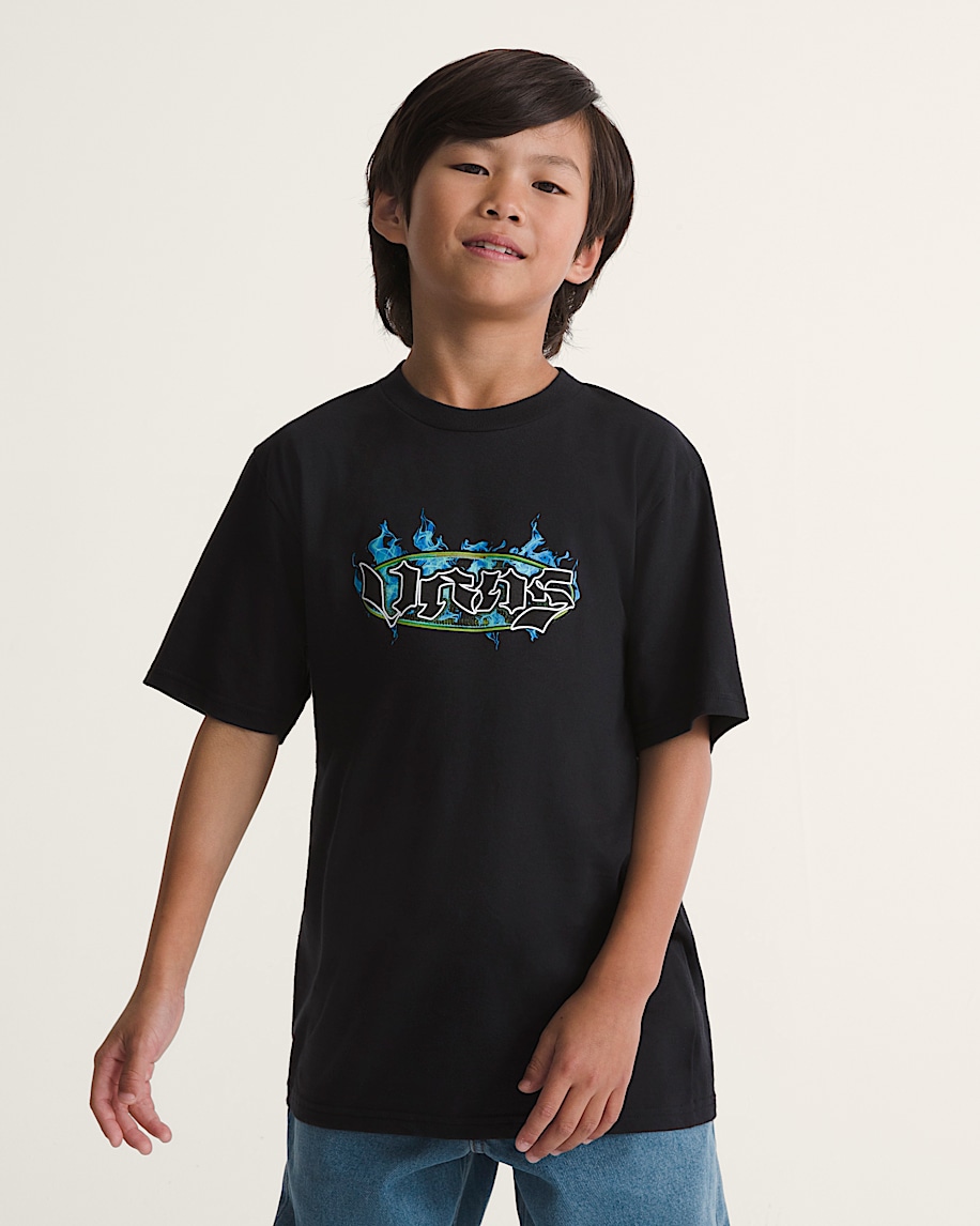 Kids Night Spark TShirt VANS Black ALT2