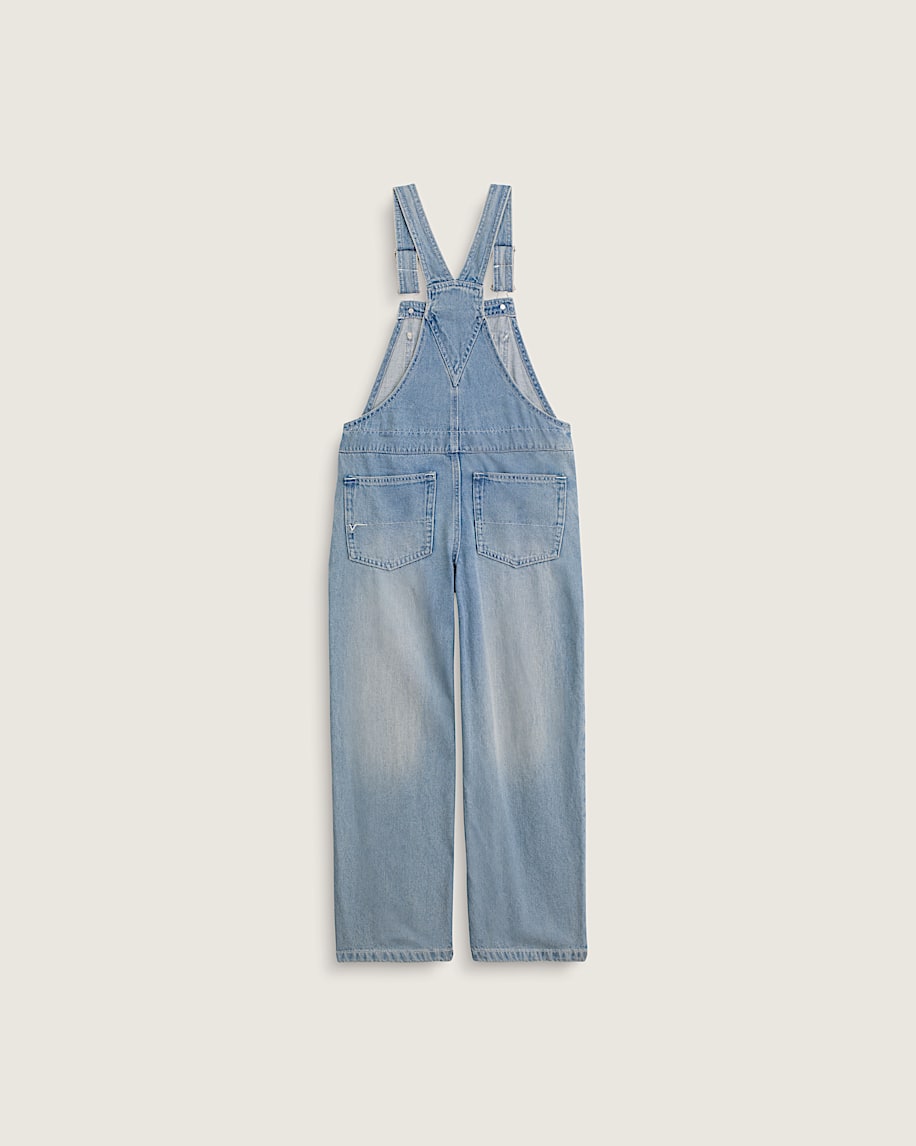 Kids Sirelle Denim Overalls VANS Stonewash Blue ALT1