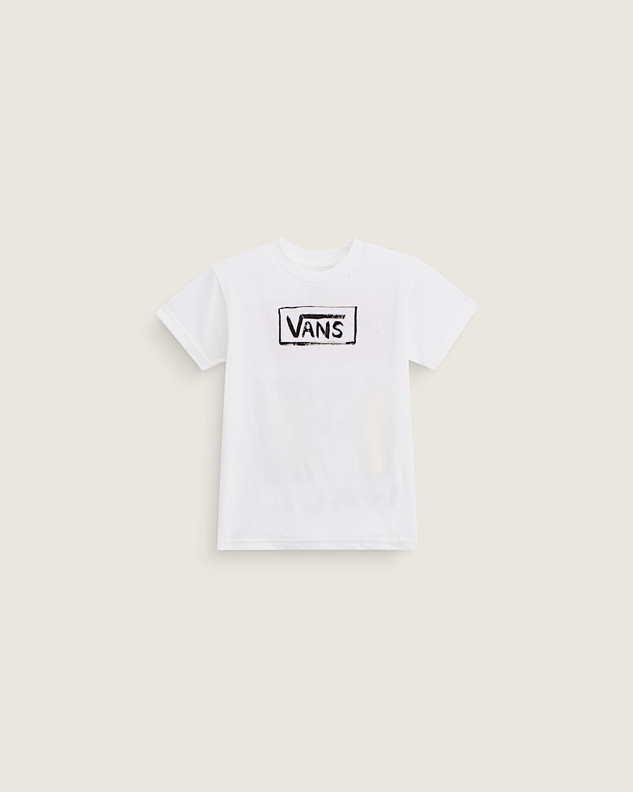 Little Kids Vans On Canvas TShirt VANS White ALT1