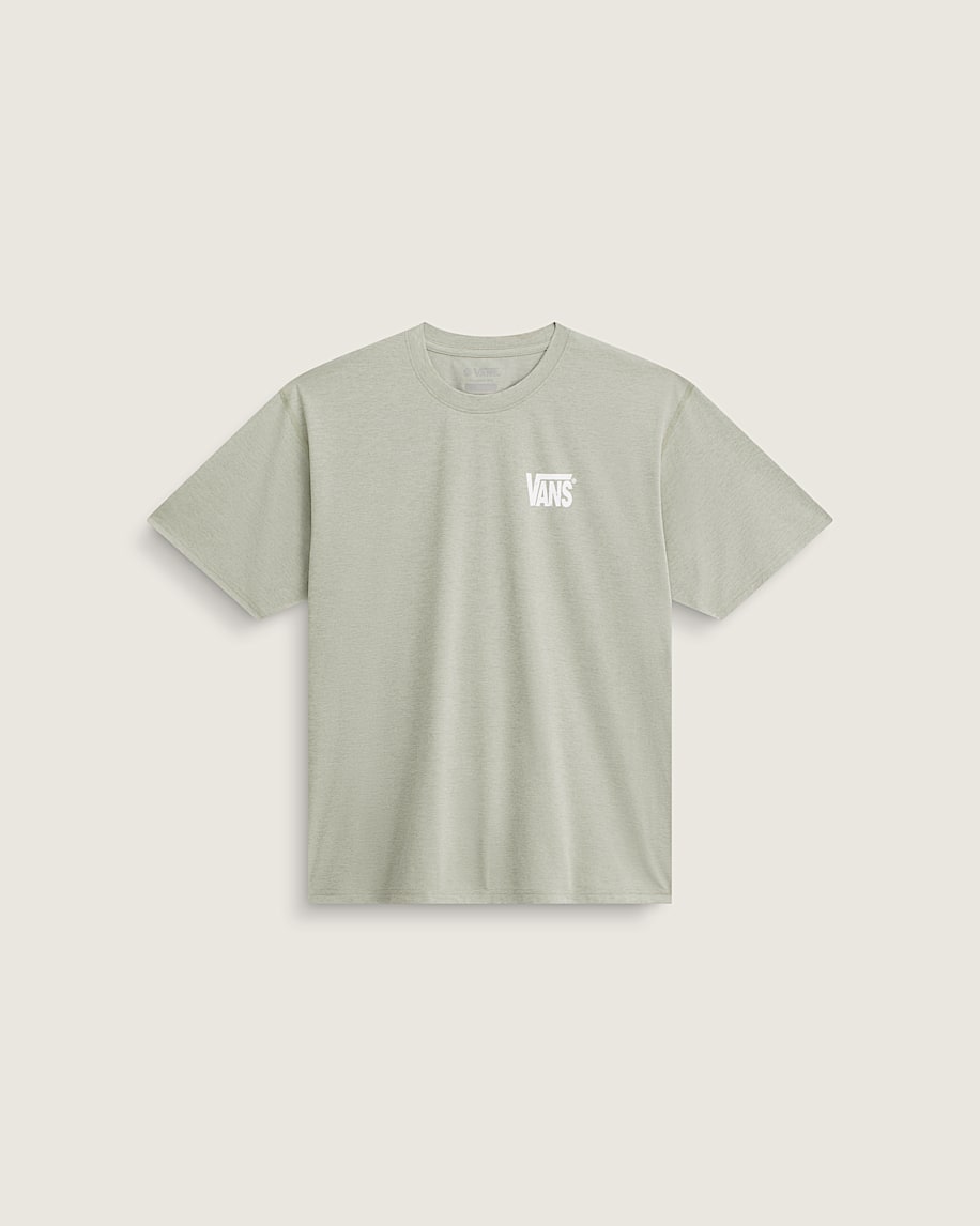 Outline Hybrid TShirt VANS Soft Sage Green HERO