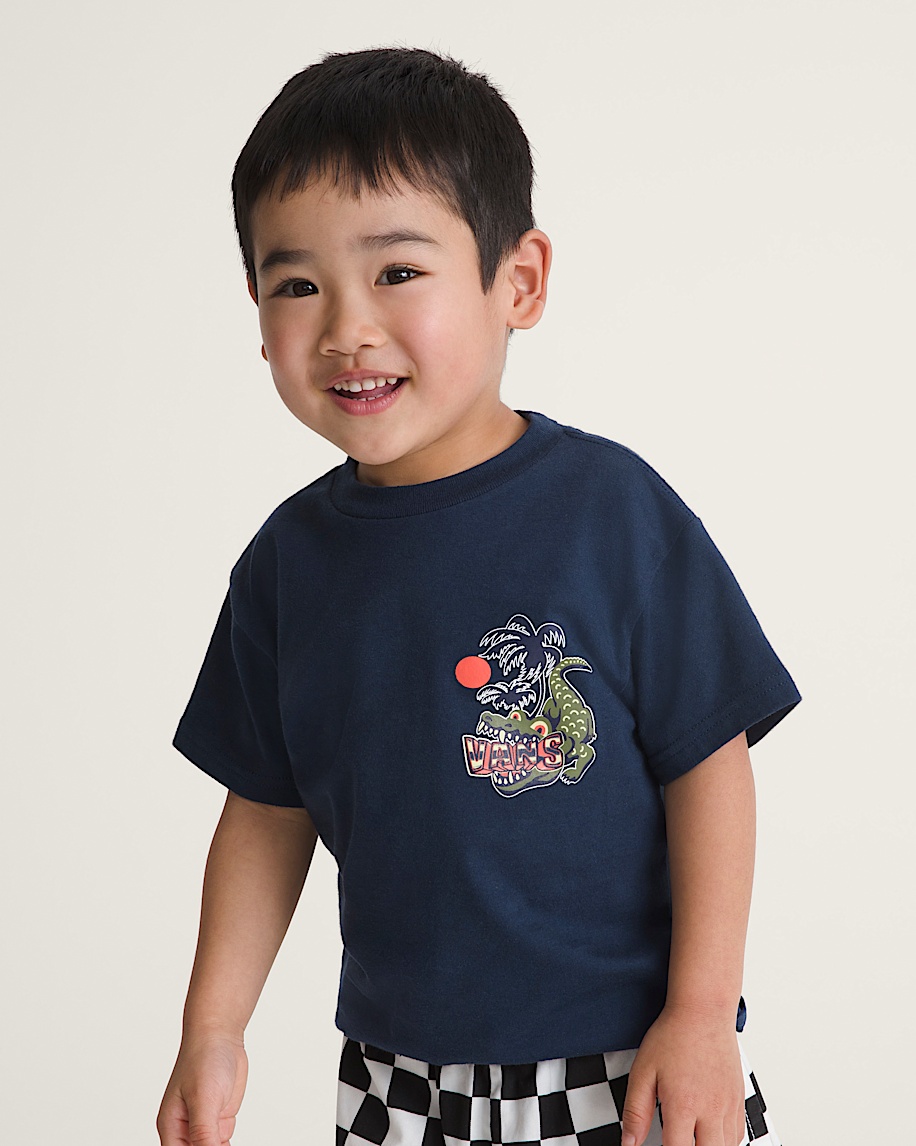 Little Kids Hangry Croc TShirt VANS Dress Blues ALT2