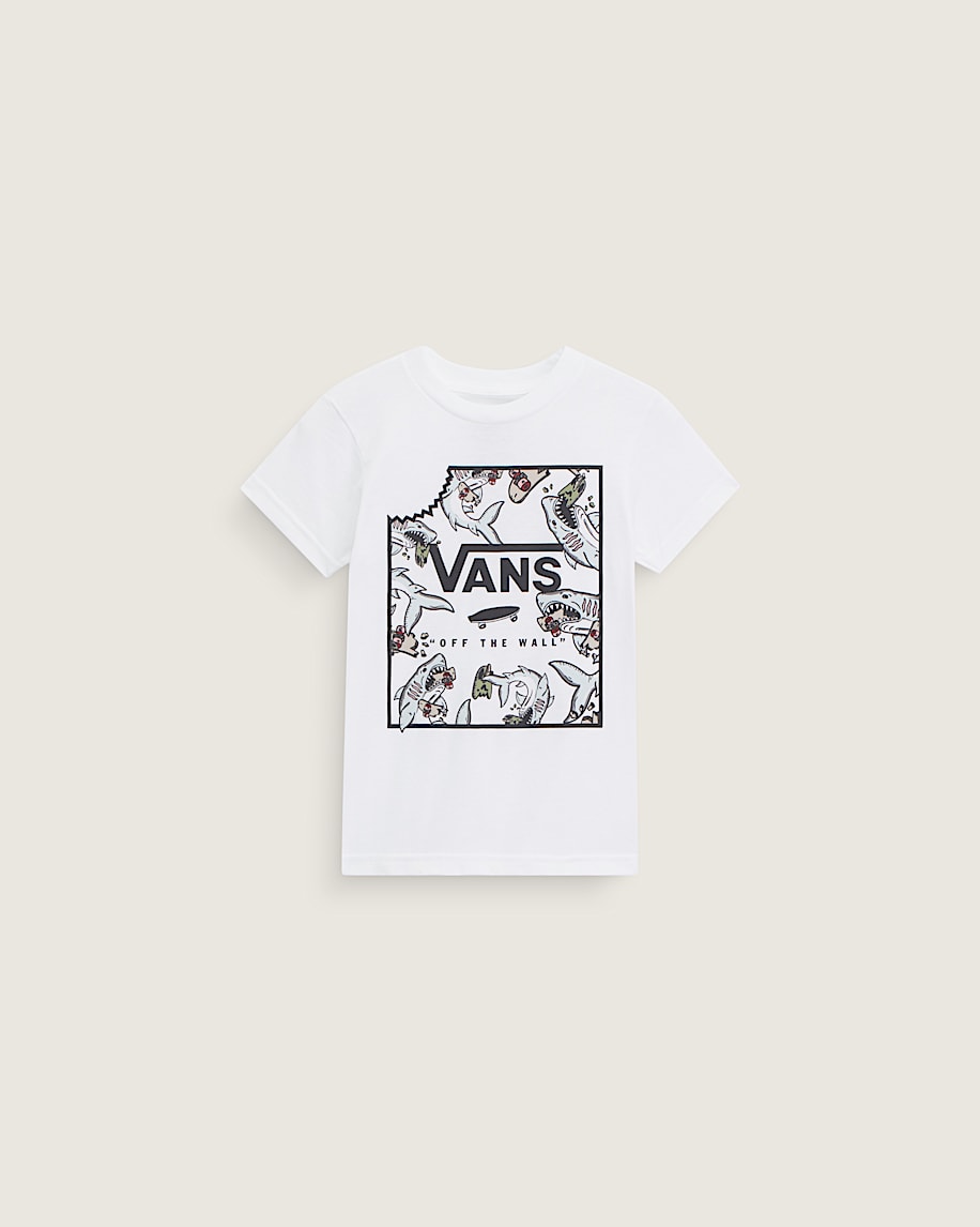 Kids Little Shark Bite TShirt VANS White HERO