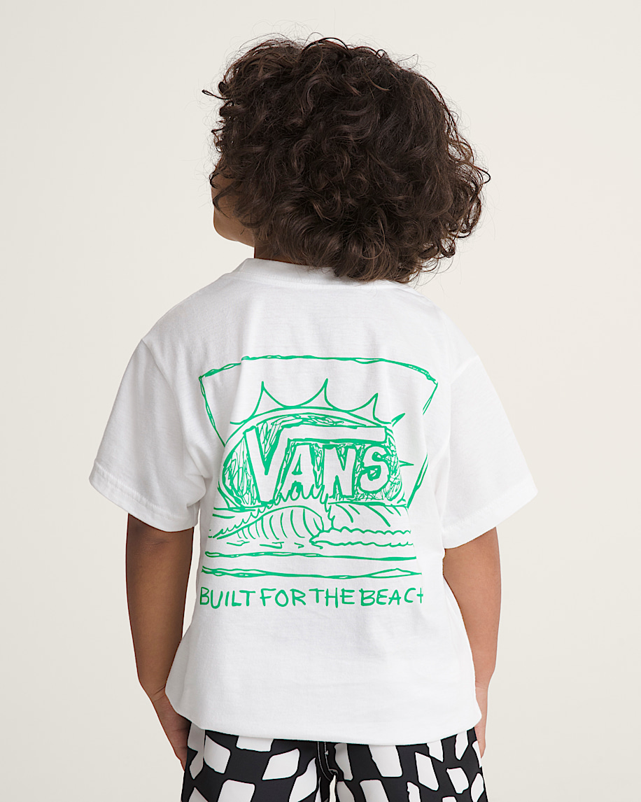 Little Kids Bright Day TShirt VANS White ALT3