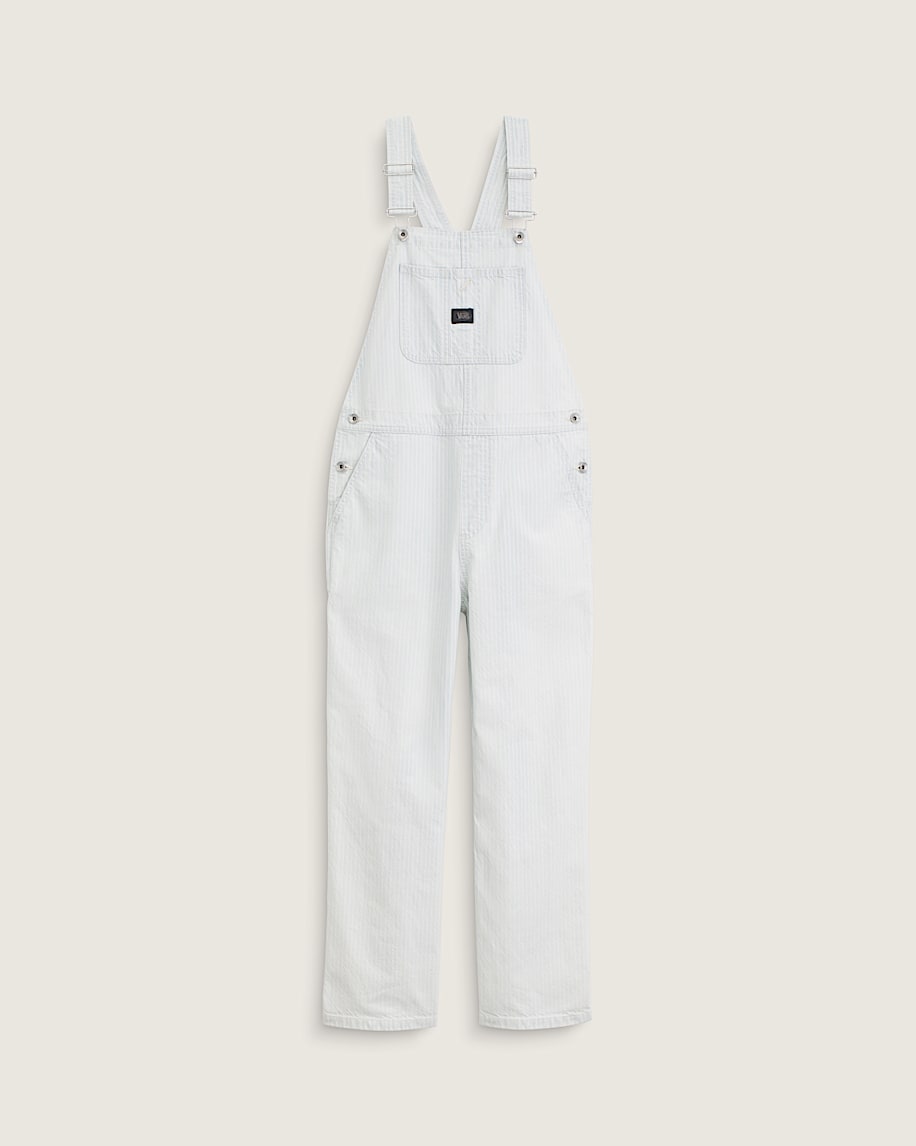 Chore Stripe Overalls VANS Ice Stripe Blue HERO