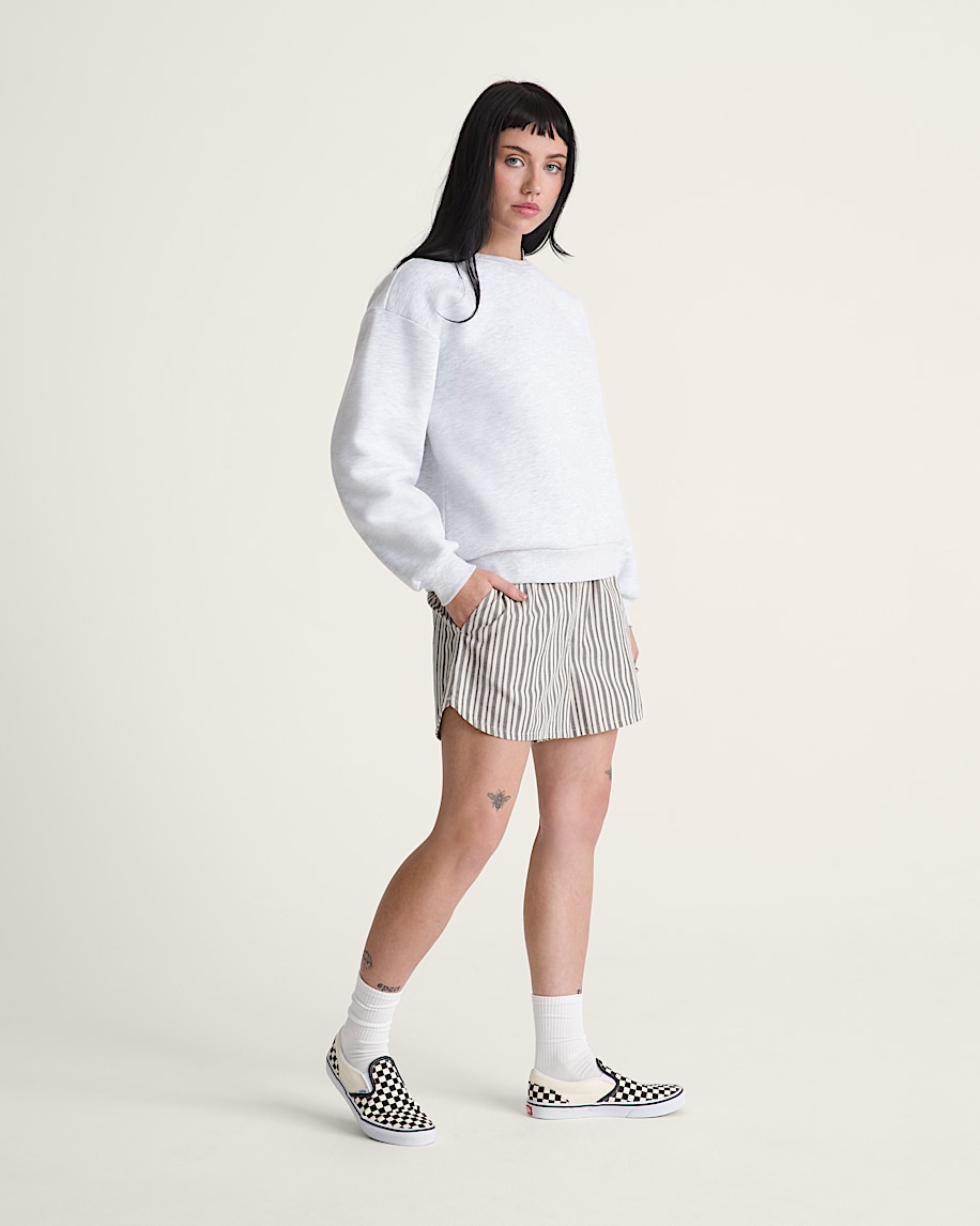 Pull On Stripe Shorts VANS BlackWhite ALT3