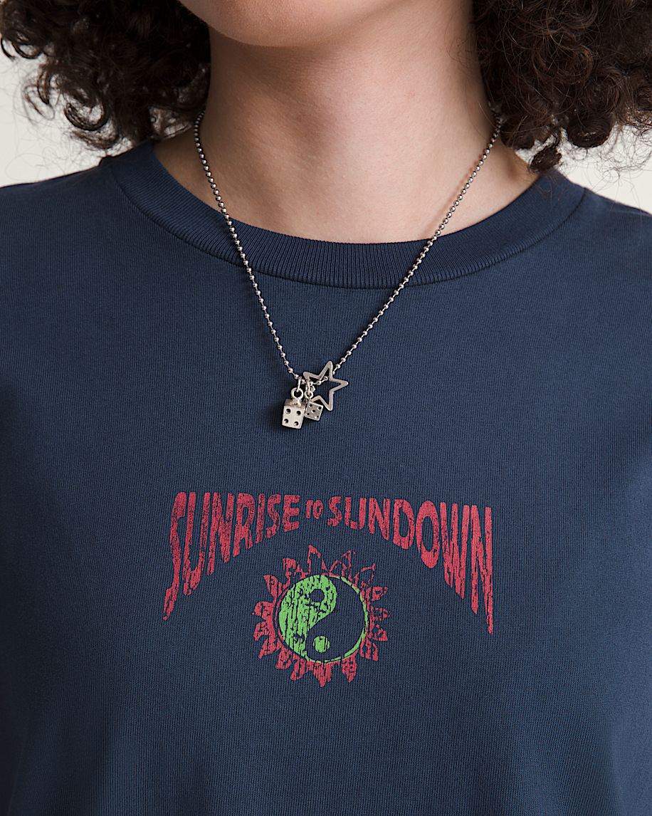 Sunrise to Sundown TShirt VANS Dress Blues ALT4