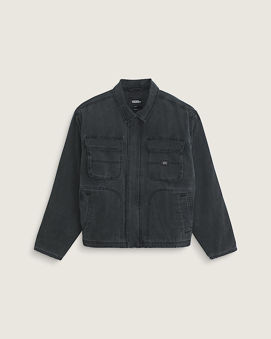 Umber Pigment Canvas Jacket - 1