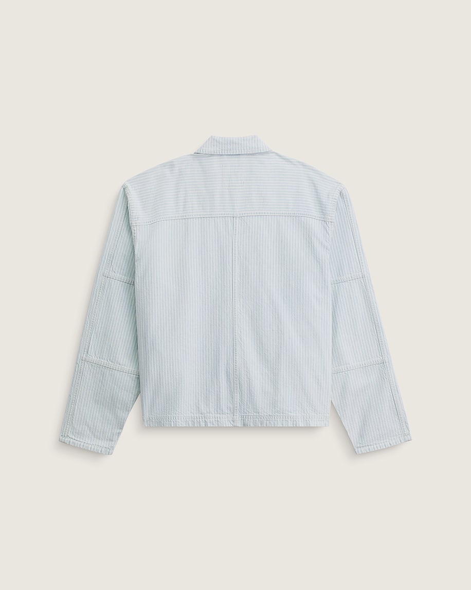 Umber Denim Stripe Jacket VANS Ice Stripe Blue ALT1