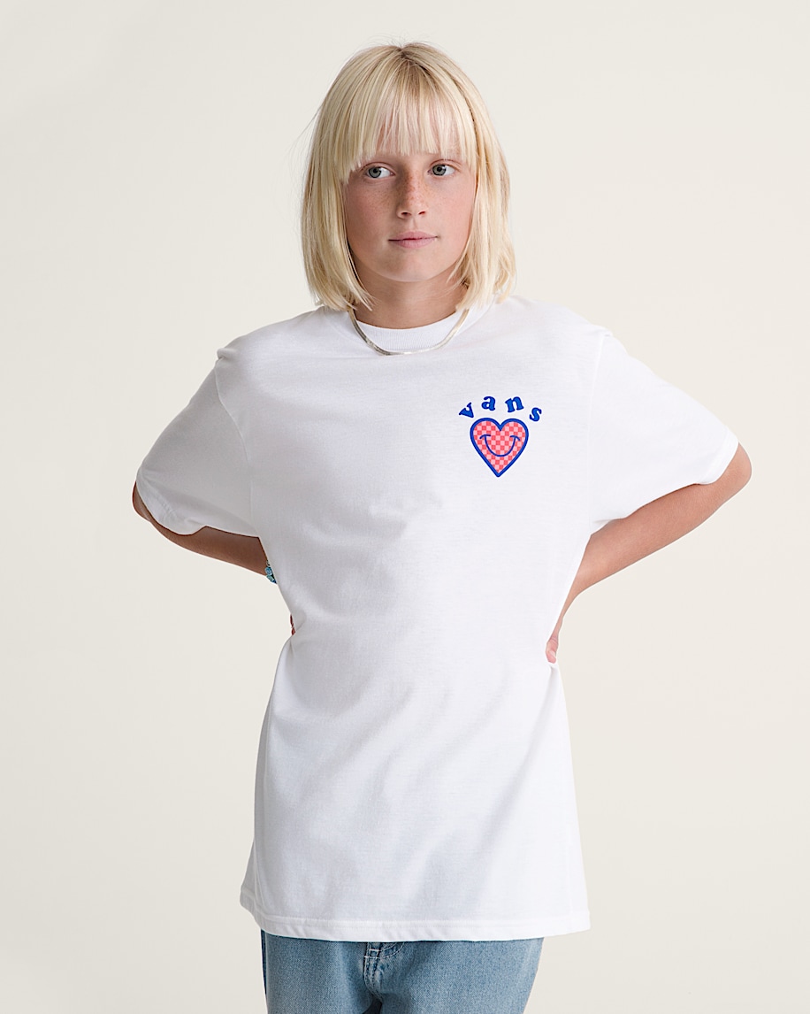 Kids Have a Vans Day TShirt VANS White ALT2