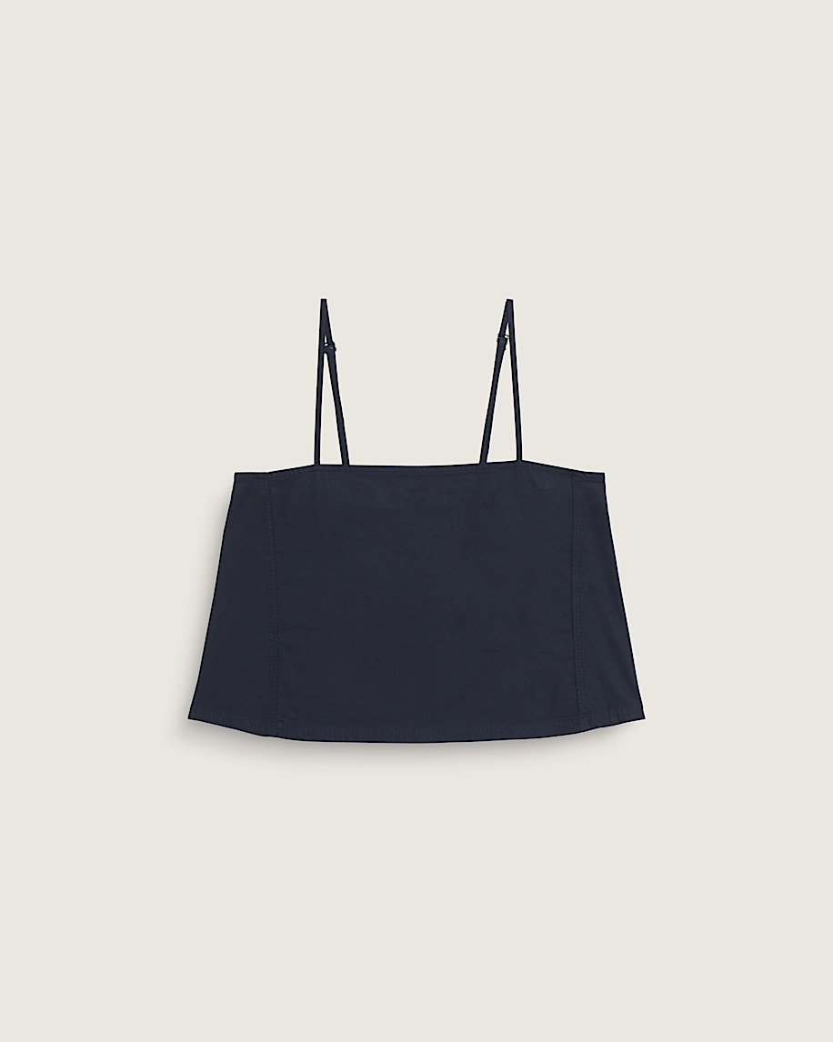 Crop Cami Tank Top VANS Parisian Night Blue HERO