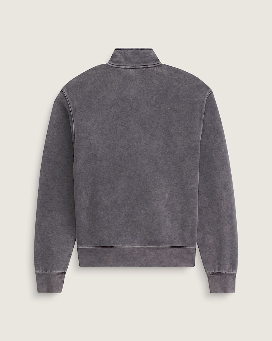 Quarter Zip Sweatshirt VANS Black ALT1