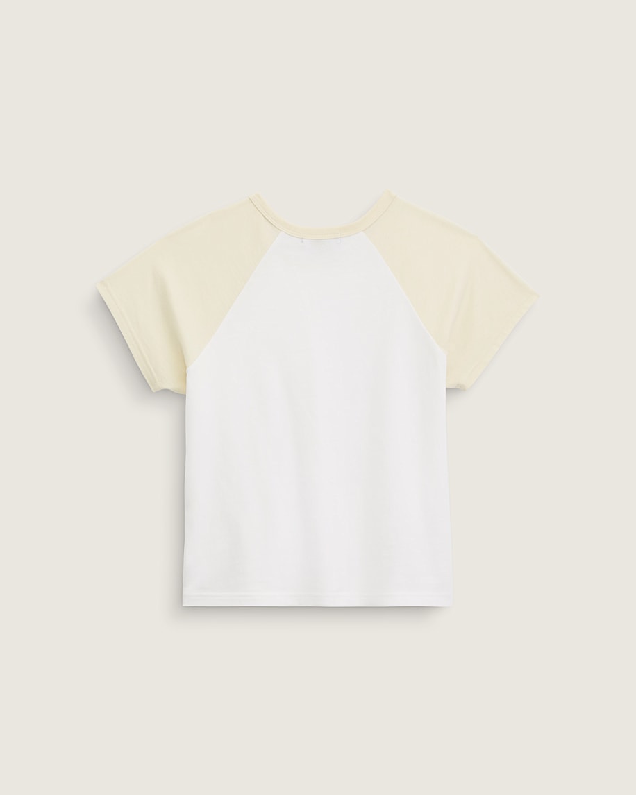 Gracie Raglan TShirt VANS Dust Yellow ALT1