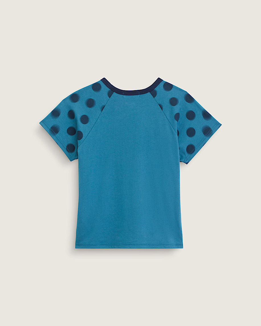 Gracie Raglan TShirt VANS Steve Navy Blue ALT1