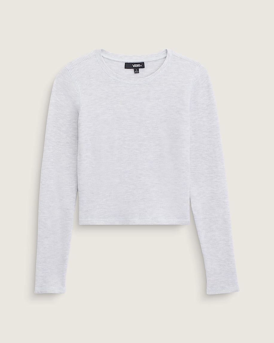 Waffle Long Sleeve VANS WHITE HEATHER HERO