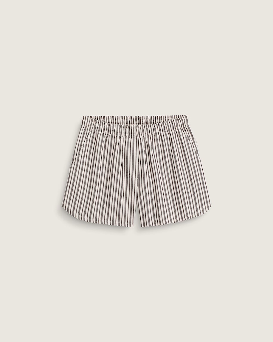 Pull On Stripe Shorts VANS BlackWhite HERO