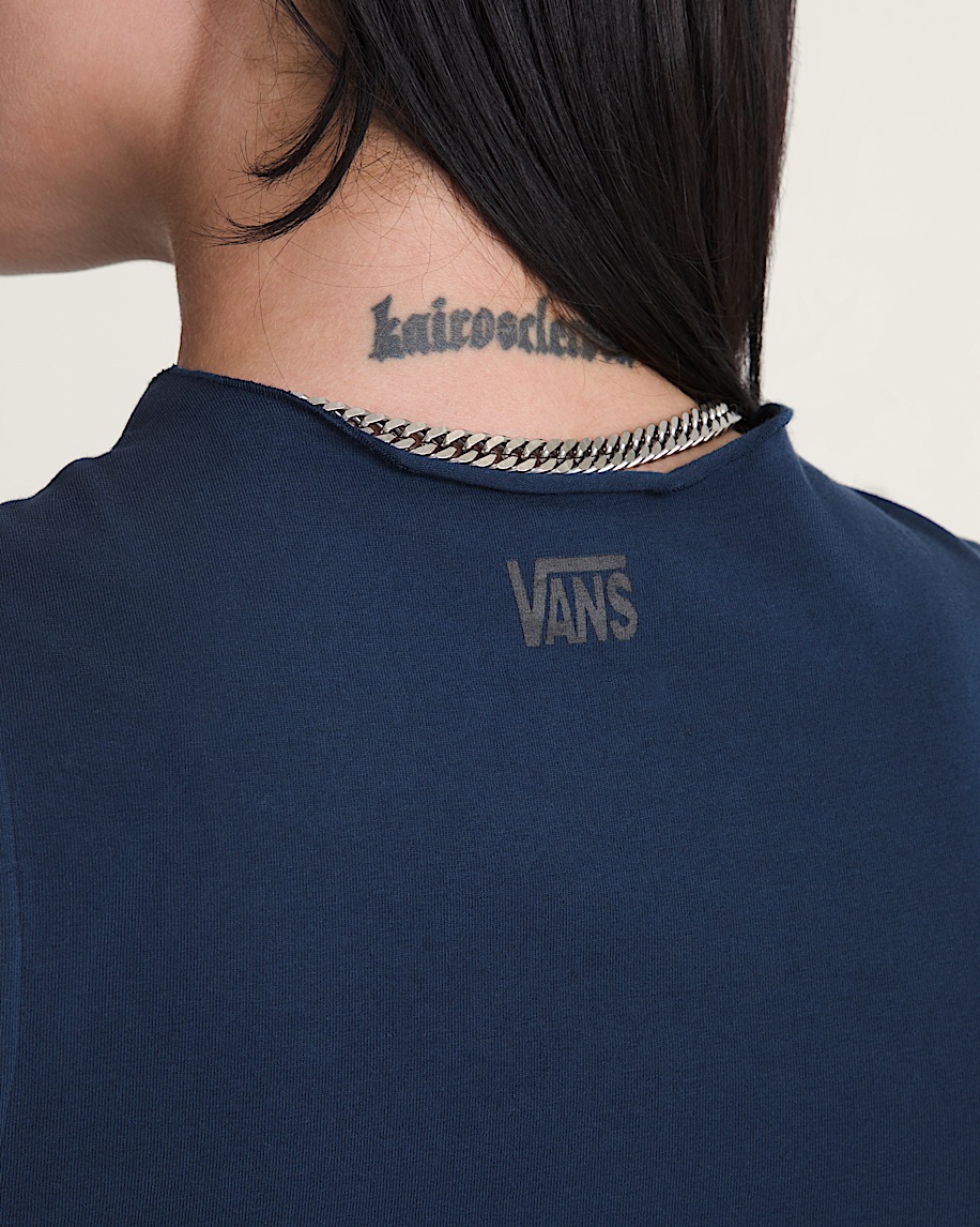 Mock Neck Tank Top VANS Dress Blues ALT4