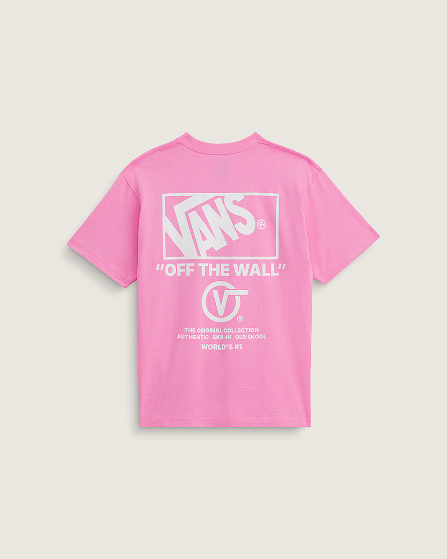Stacked Hi TShirt VANS Fizz Pink HERO