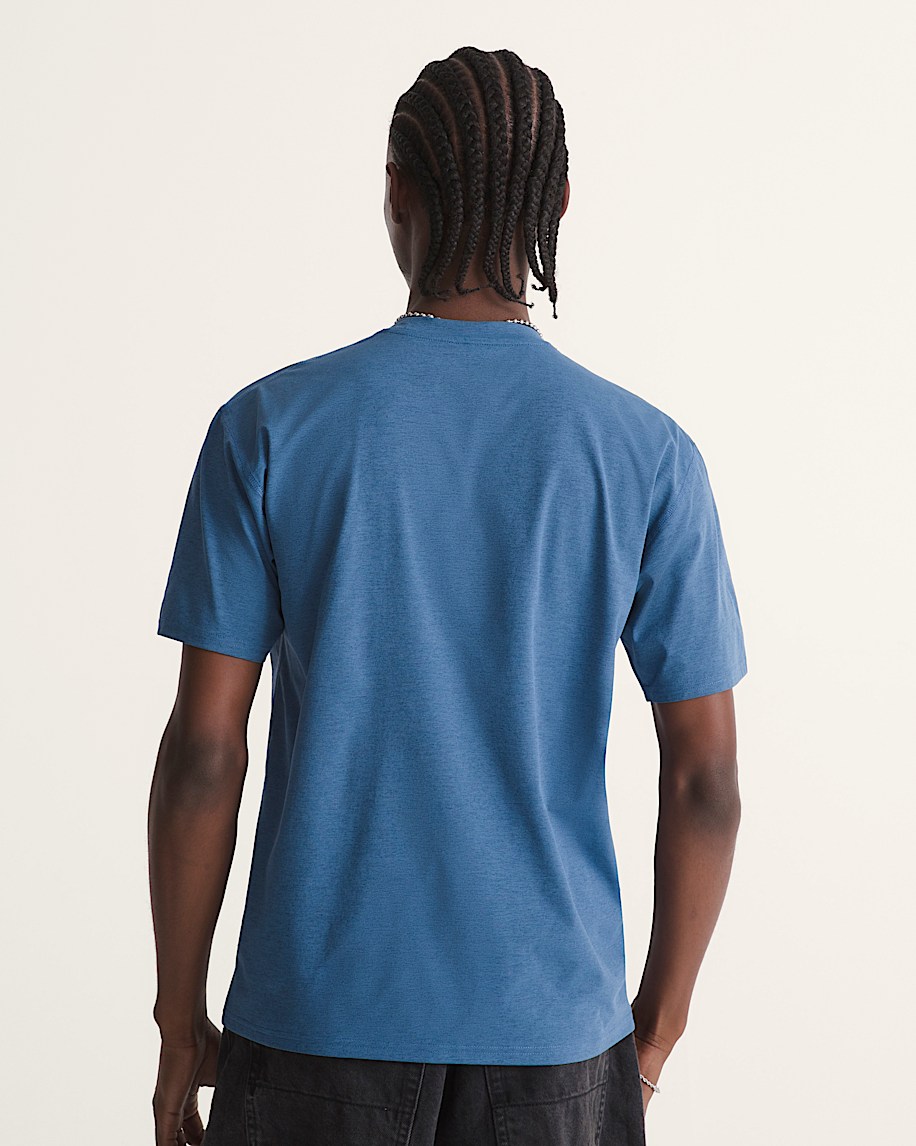 Outline Hybrid TShirt VANS True Navy Blue ALT3