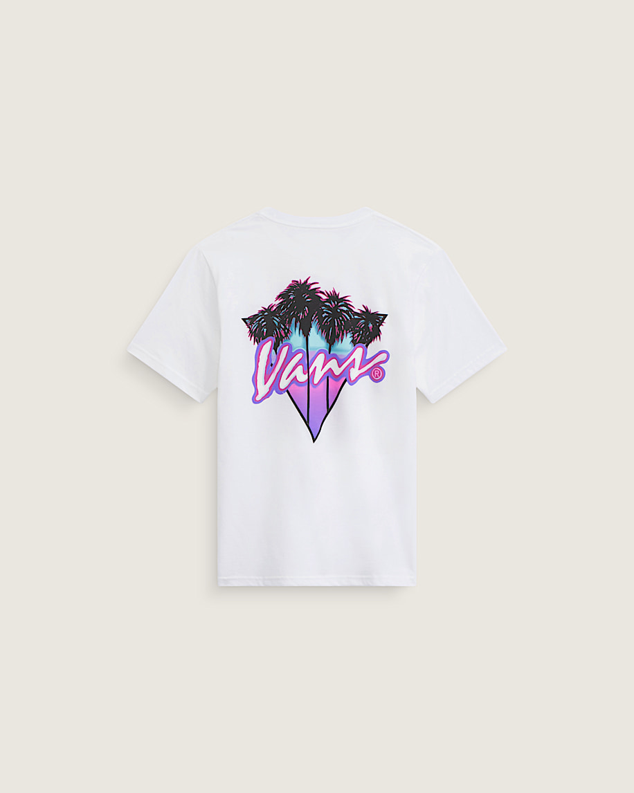 Kids Palm Drive TShirt VANS White HERO