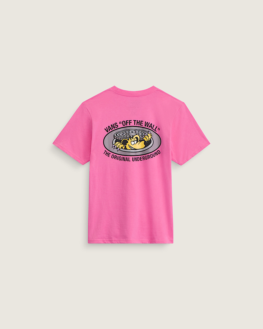 Kids Downside TShirt VANS Fizz Pink HERO