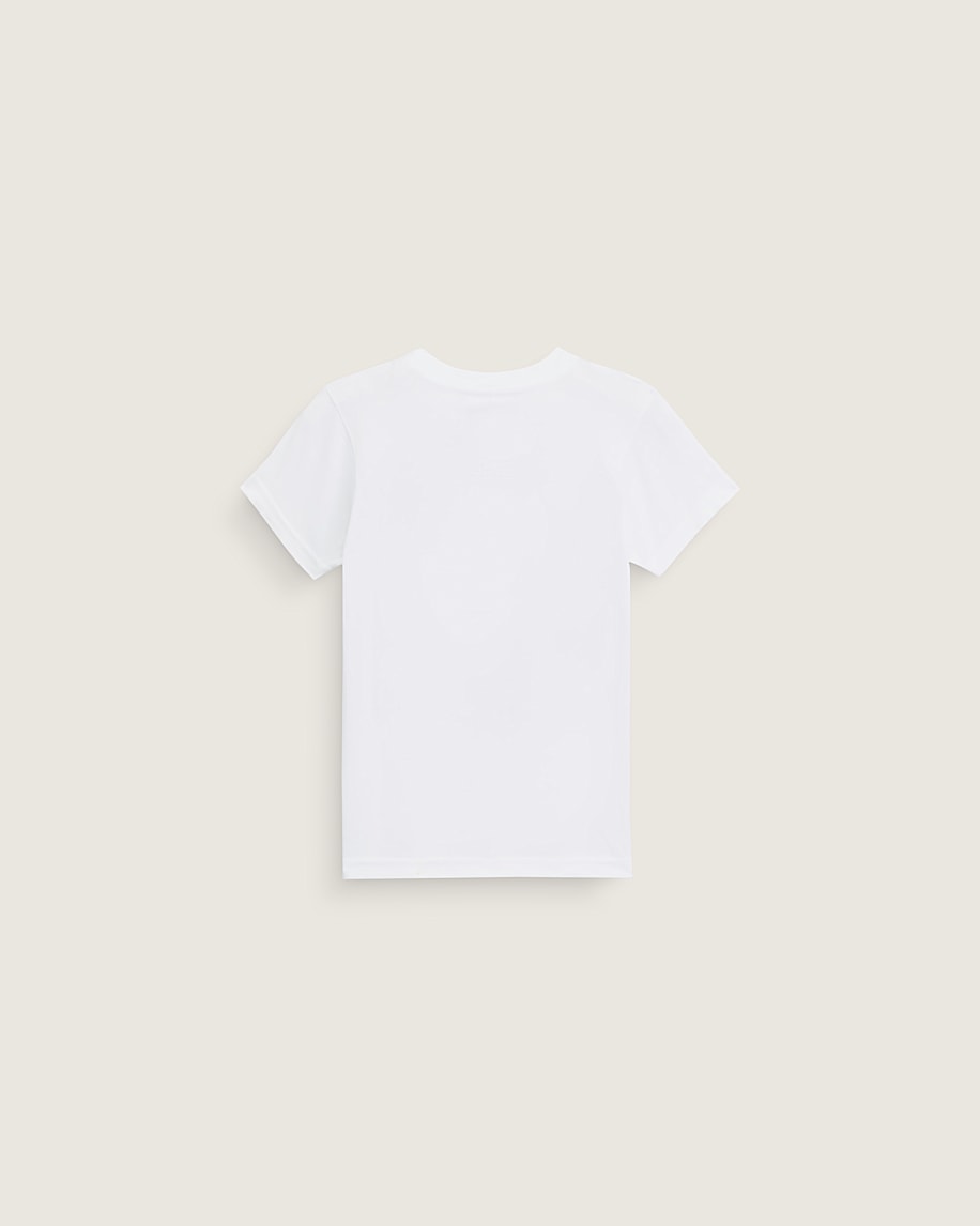 Kids Little Kids Shark Bite TShirt VANS White ALT1