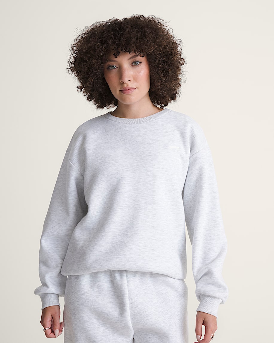 Salton Crew Sweatshirt VANS White Heather ALT2